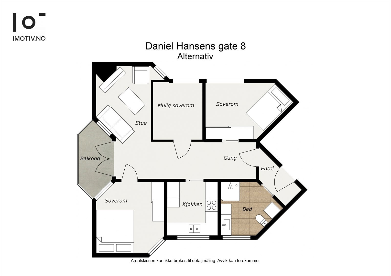- Alternativ planløsning - Galleribilde