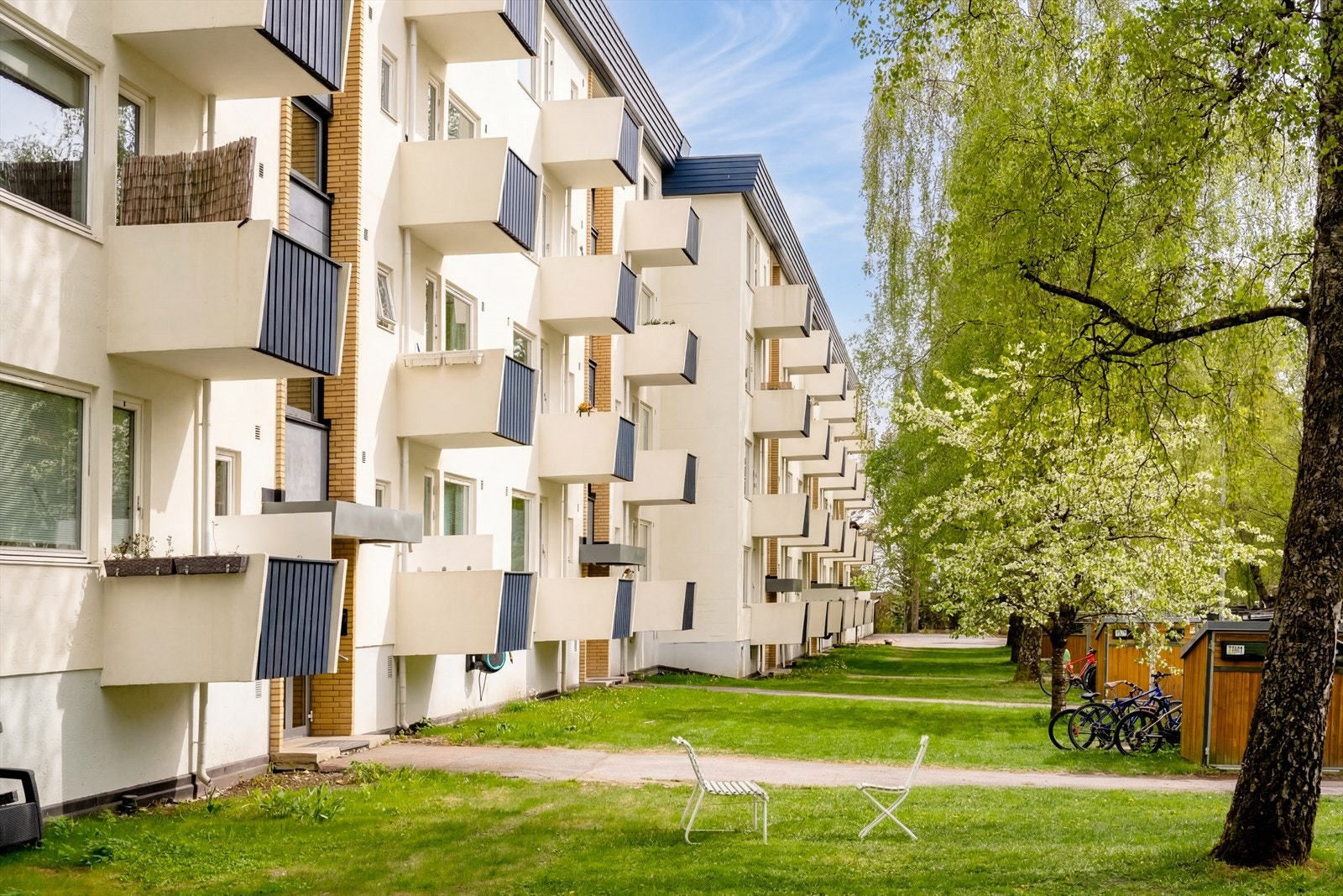 Rolig område med nærhet til naturen Galleribilde