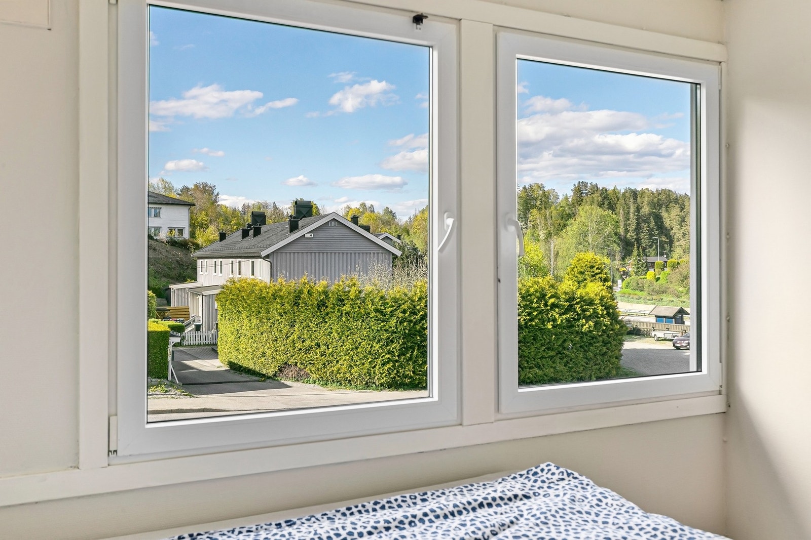 Utsikten sett fra soverommet Galleribilde