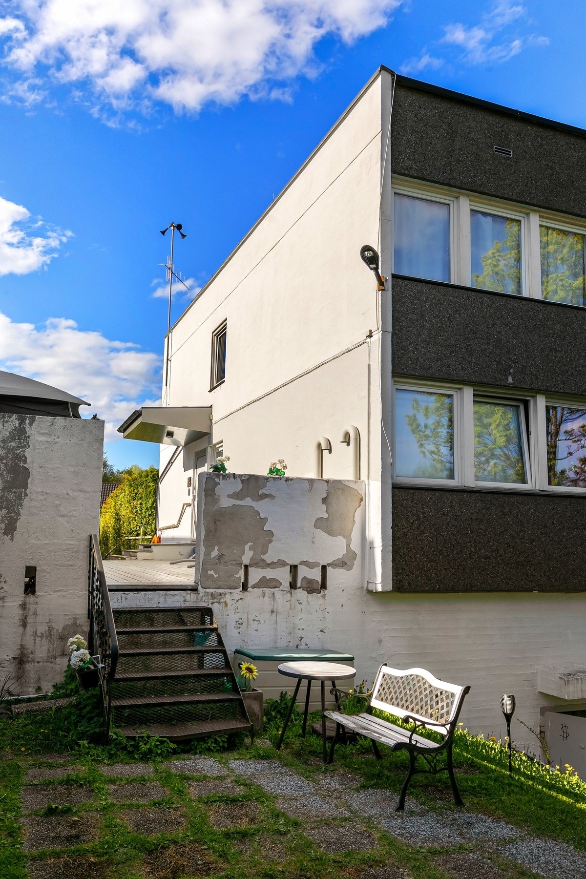 Uteområdet er felles og kan fritt benyttes av sameierne Galleribilde