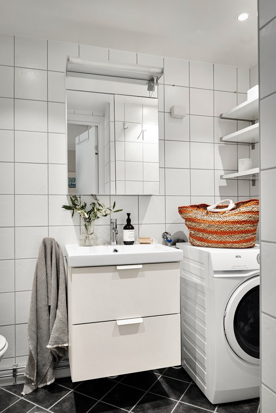Badet og soilrør ble pusset opp i 2009 av borettslaget Galleribilde
