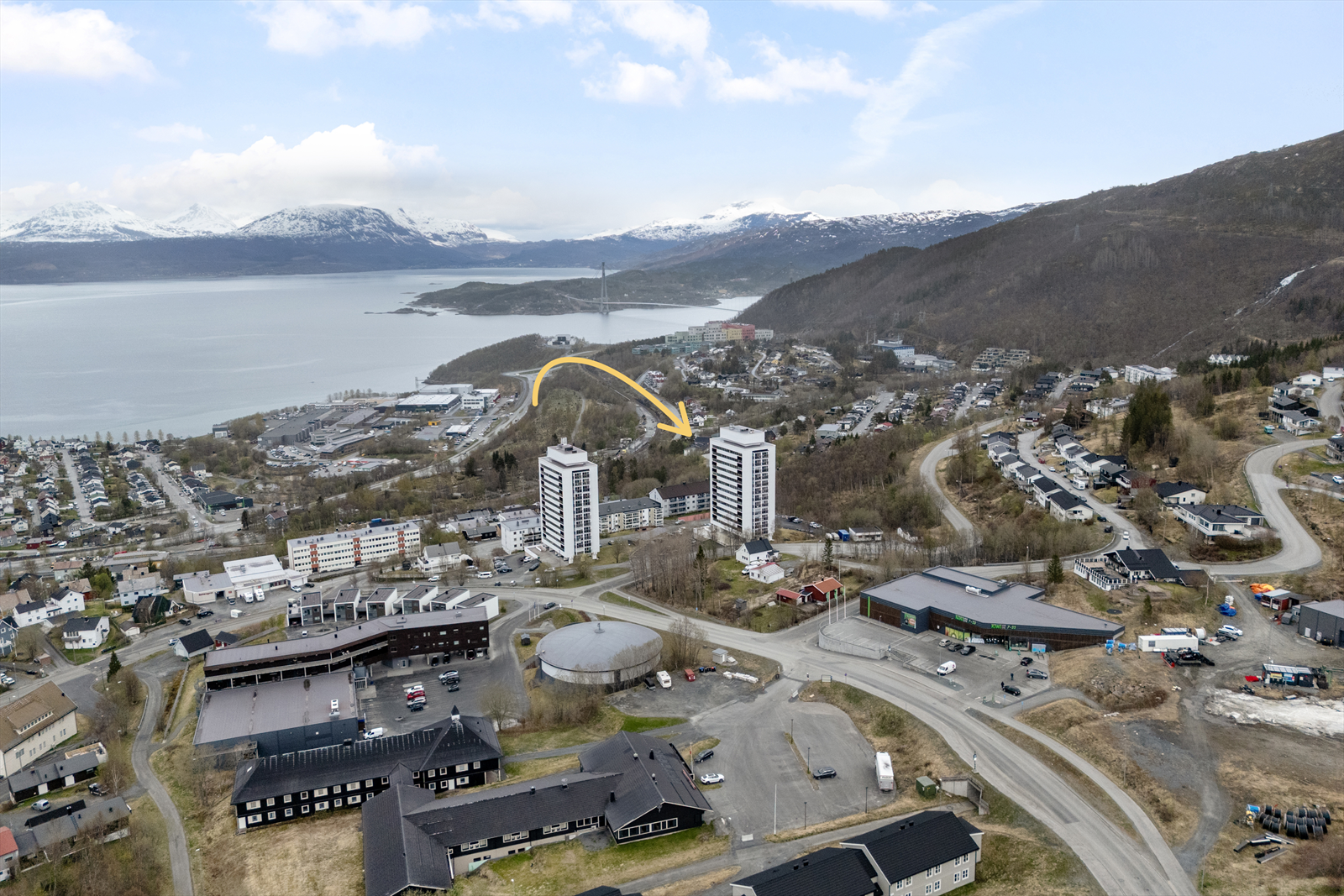 Attraktiv beliggenhet med kort vei til UNN Narvik Galleribilde