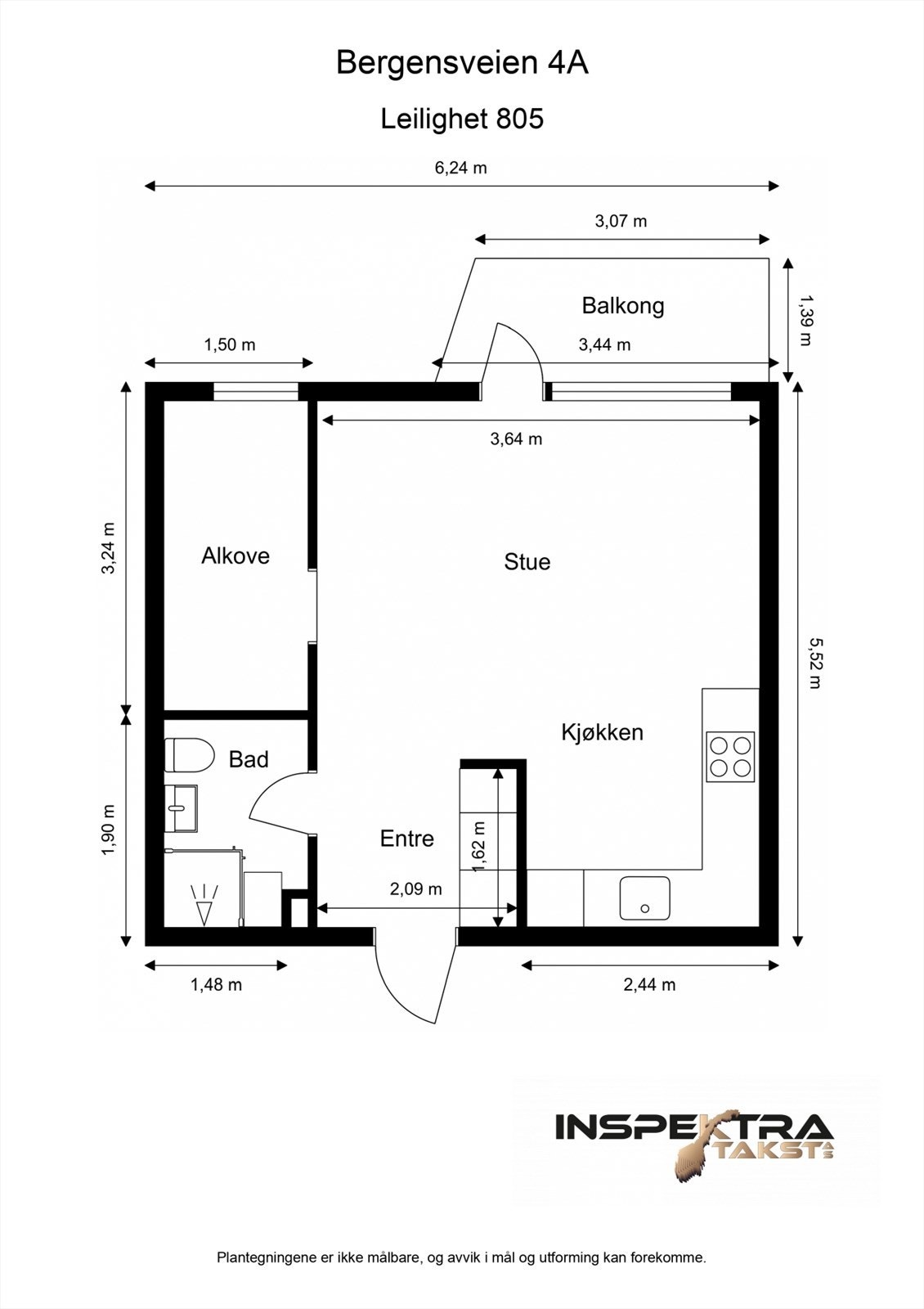 Plantegning 2D. Galleribilde