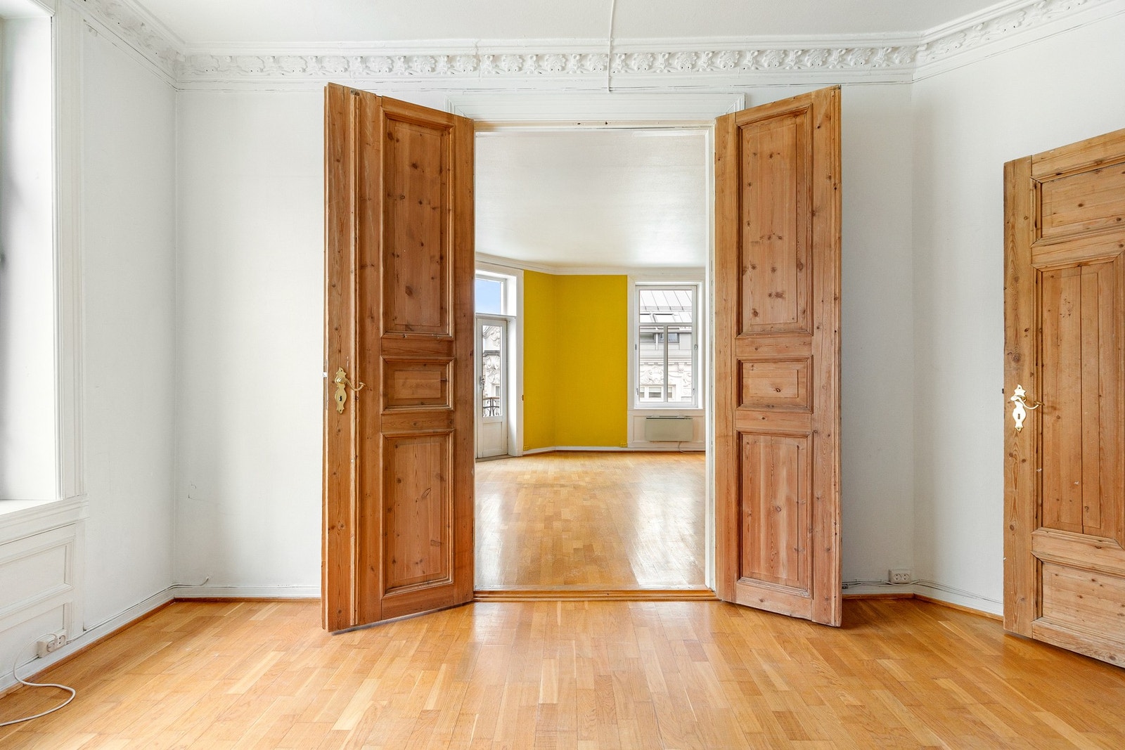 Doble fløydører. Galleribilde