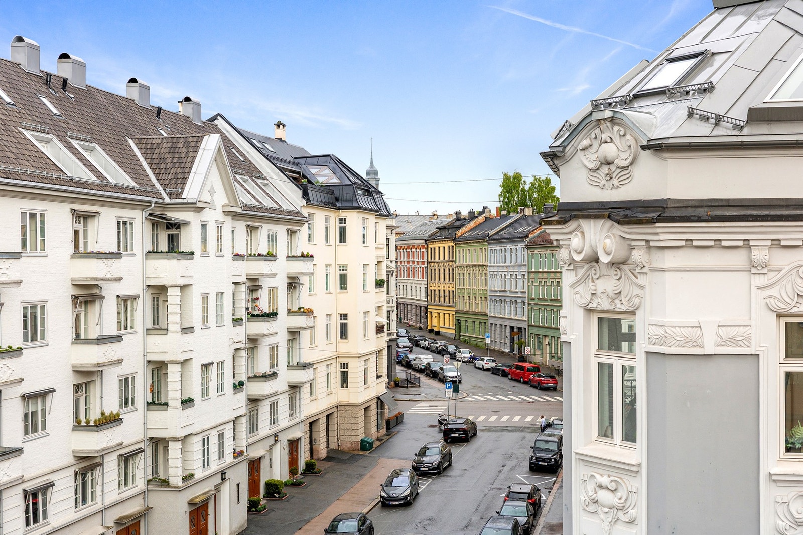 Høyt og fritt i 5. etasje. Galleribilde