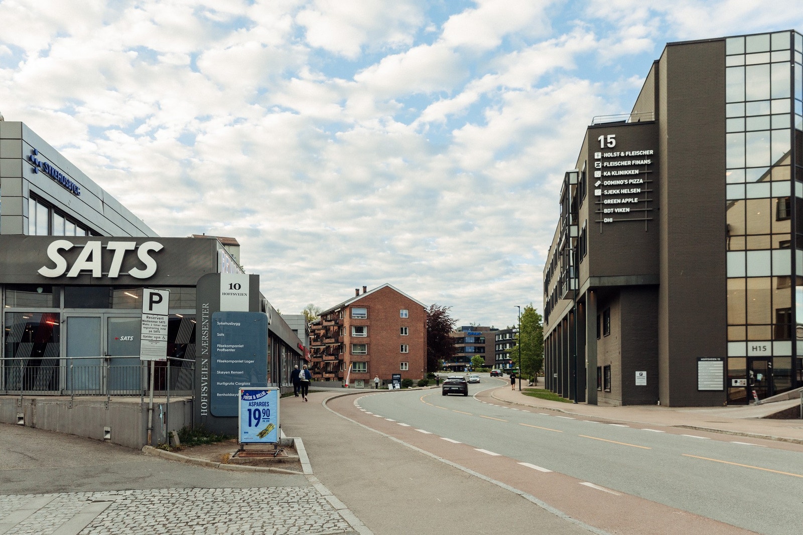 SATS har også treningssenter få minutter unna. Galleribilde