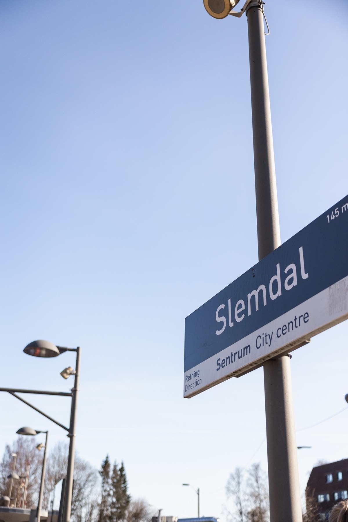 Kort vei til T-banestopp. Galleribilde