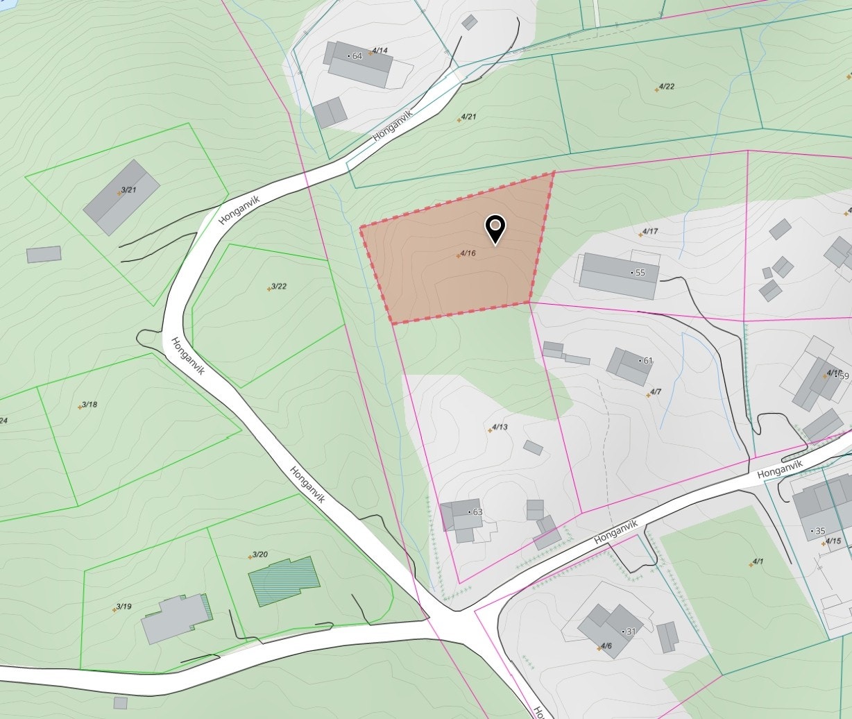 Kart (grenser er ikke nøyaktig) Galleribilde