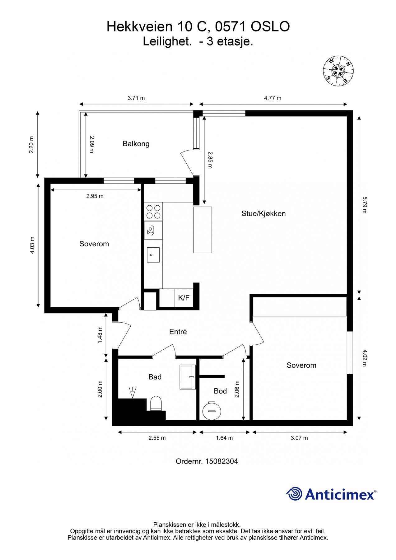 Planskisse. Galleribilde