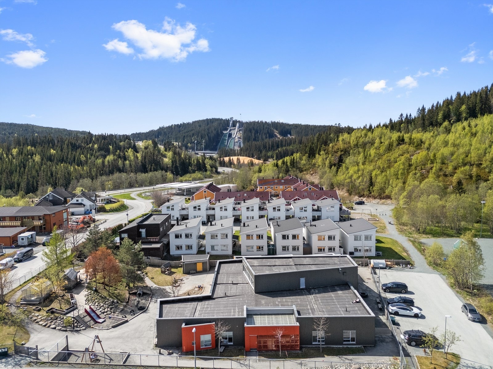 Dronefoto Galleribilde