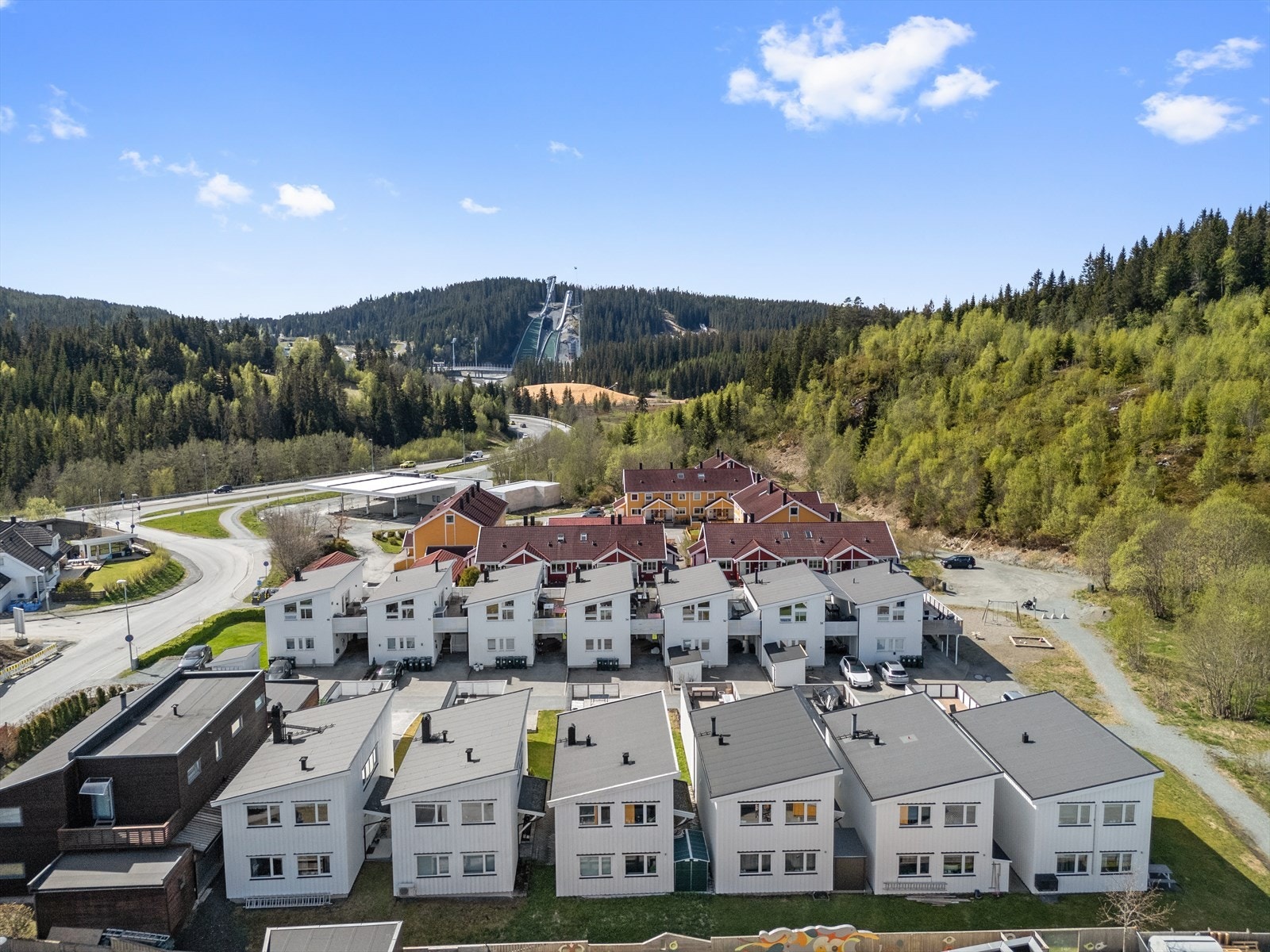 Dronefoto Galleribilde