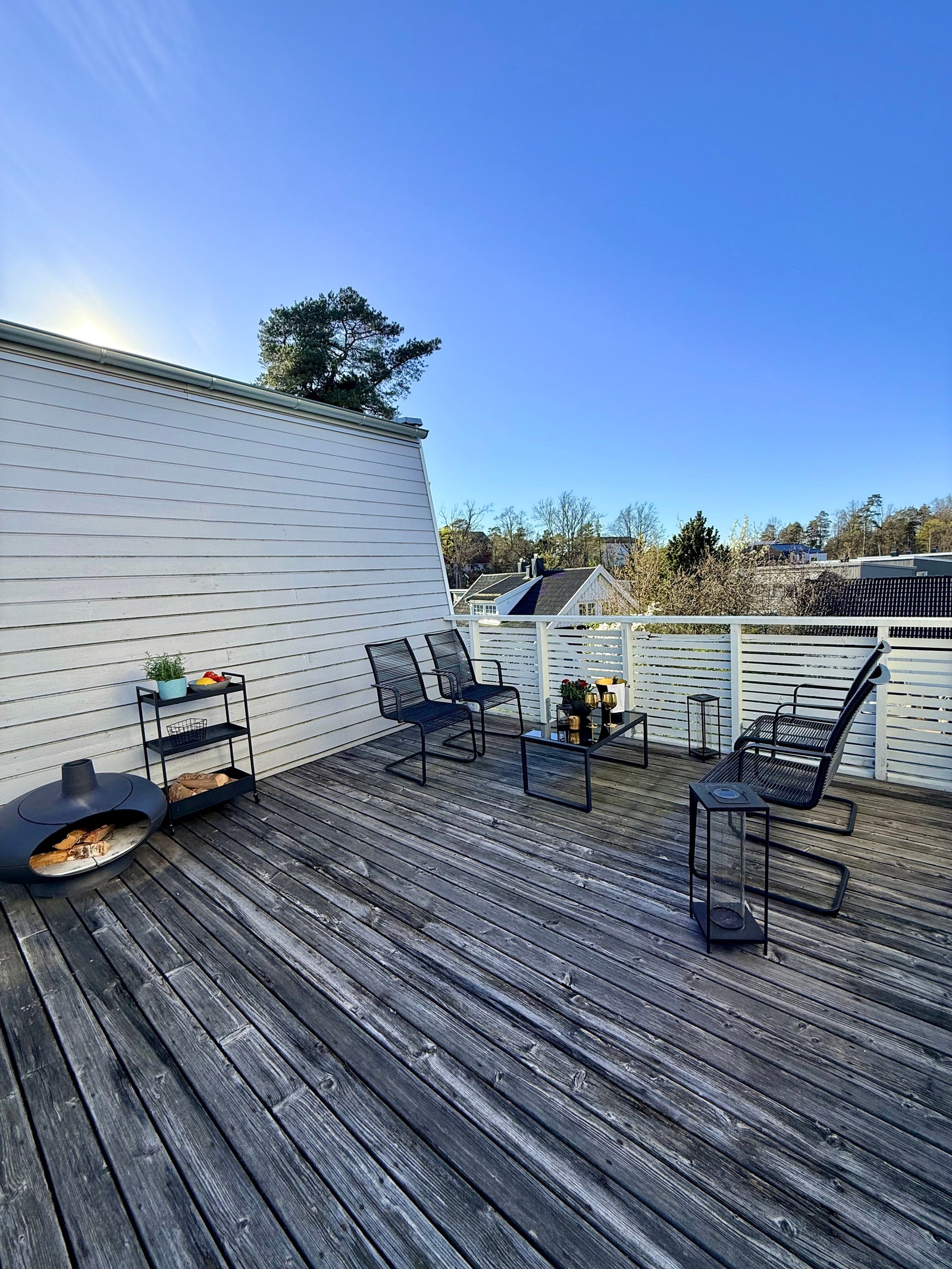 Takterrasse Galleribilde