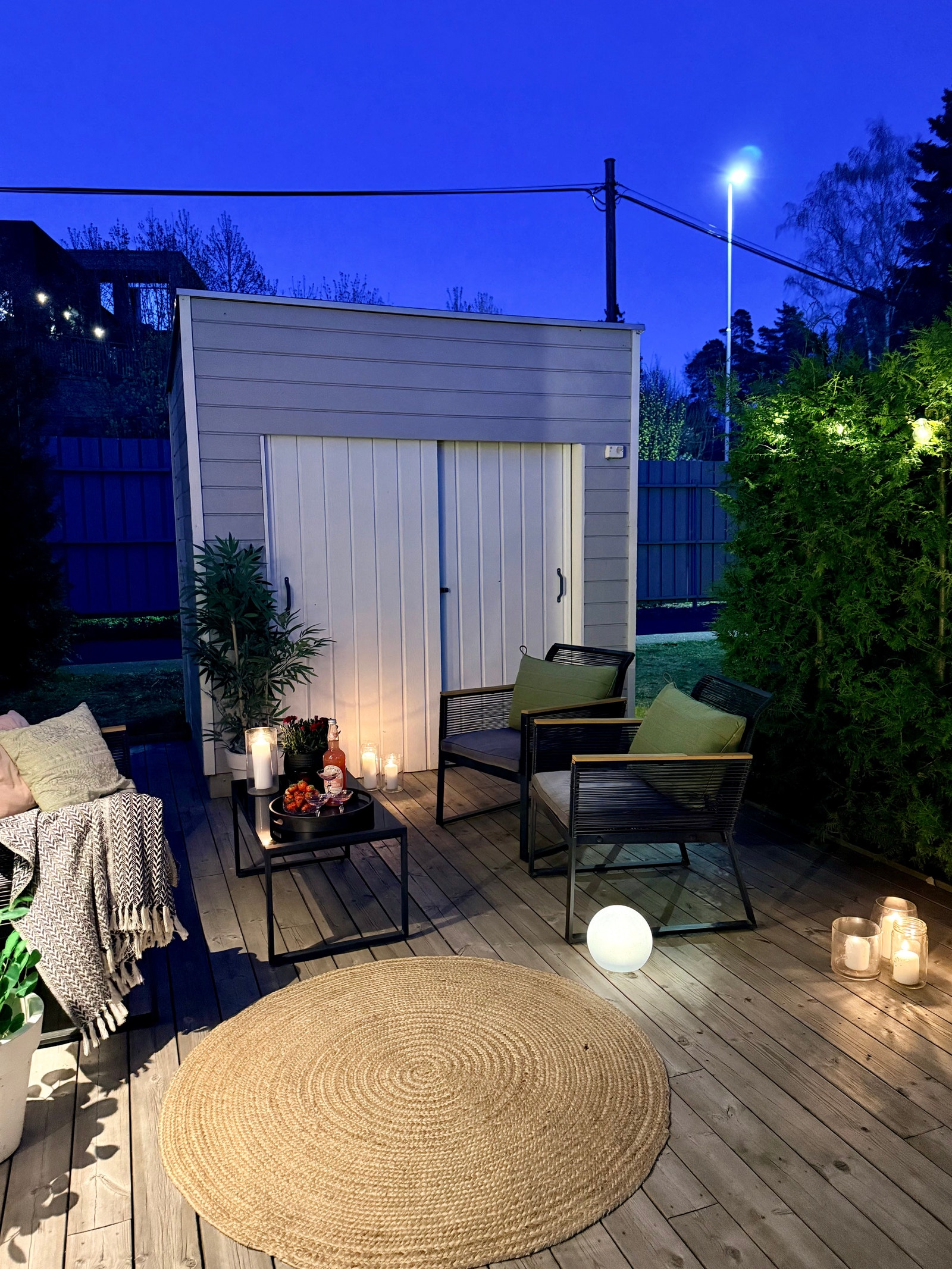 Markterrasse kveld Galleribilde