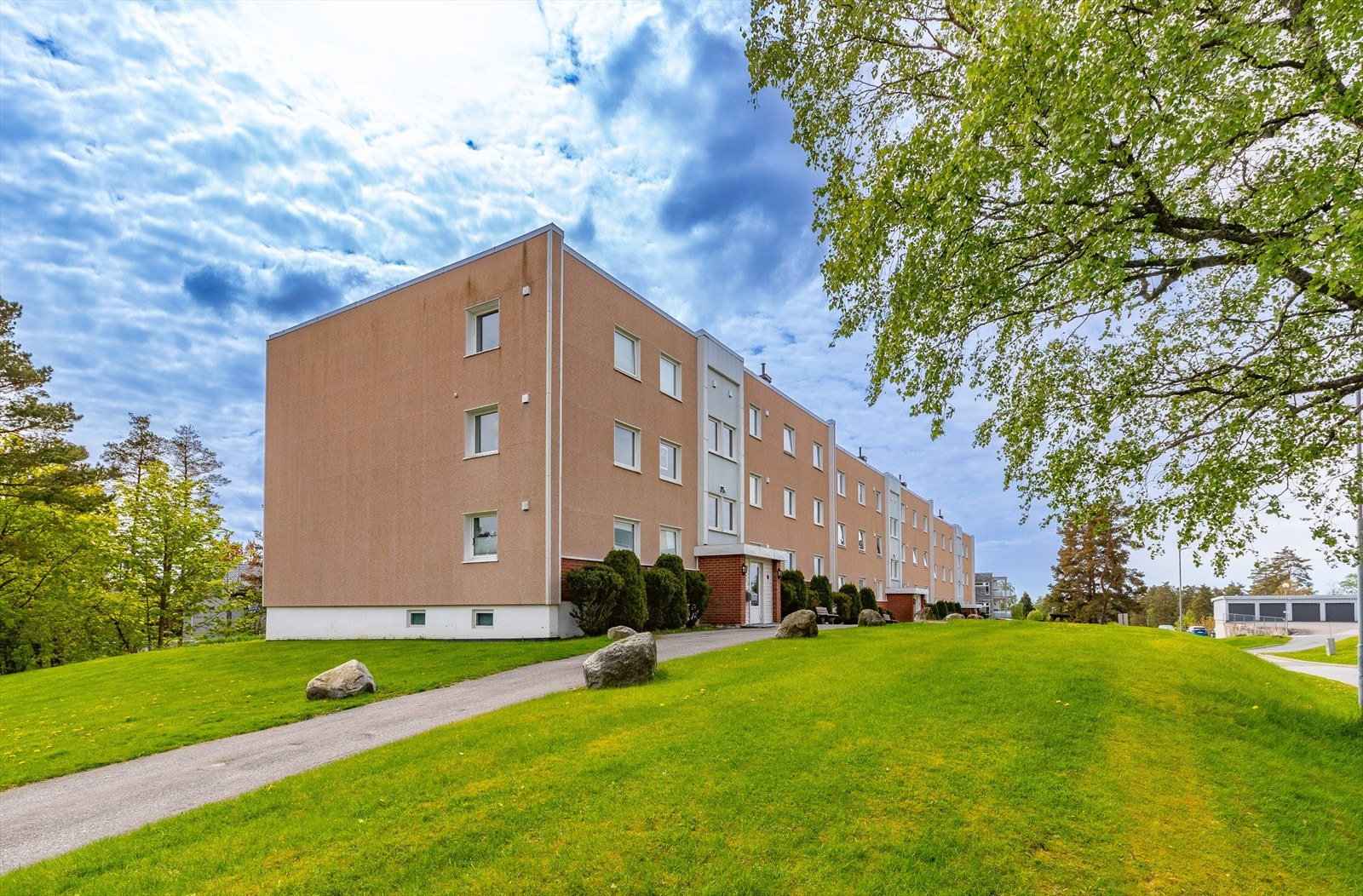 Leiligheten ligger på ende Galleribilde