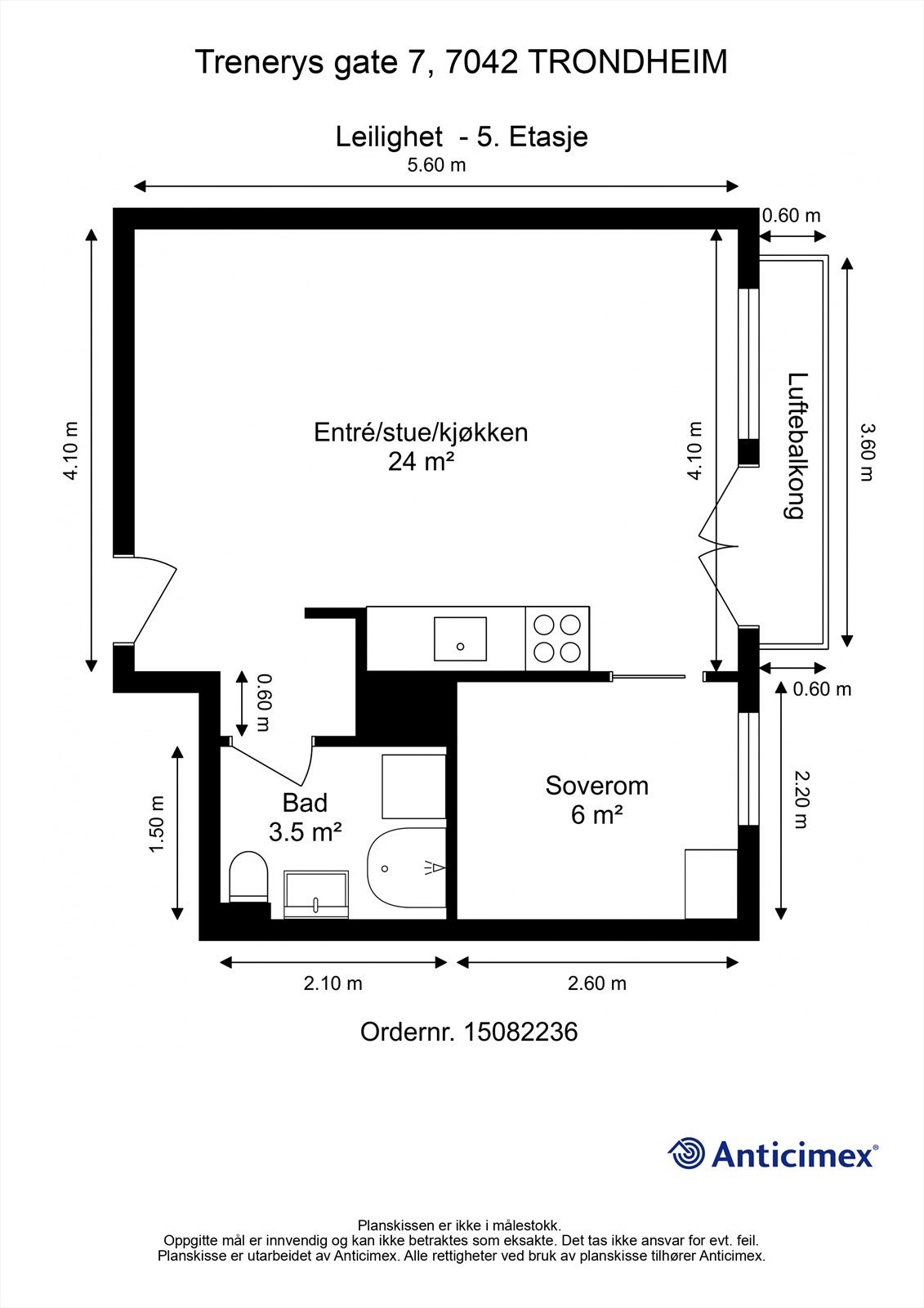 Planskisse. Galleribilde