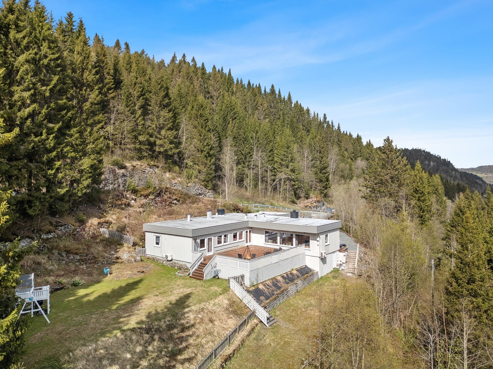 Boligen har en unik, og tiltrekkende utforming. Galleribilde