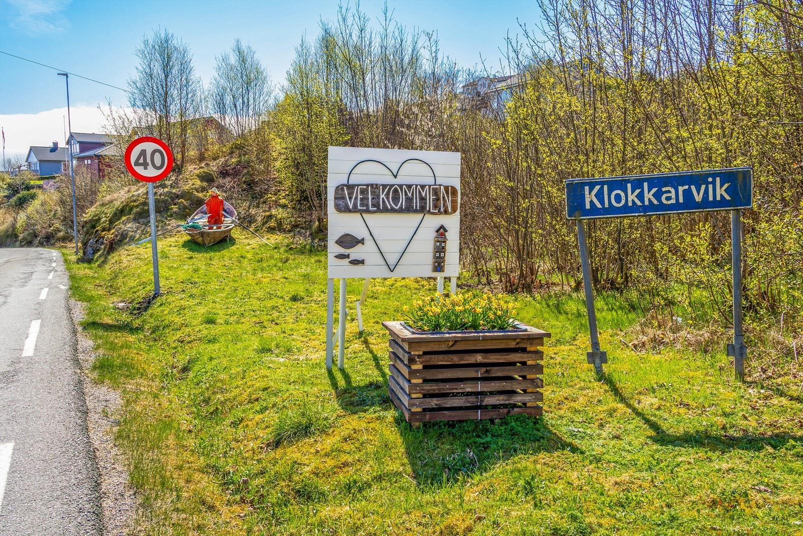 - Hytten ligger ca. 7 km fra Sund Senter - Galleribilde