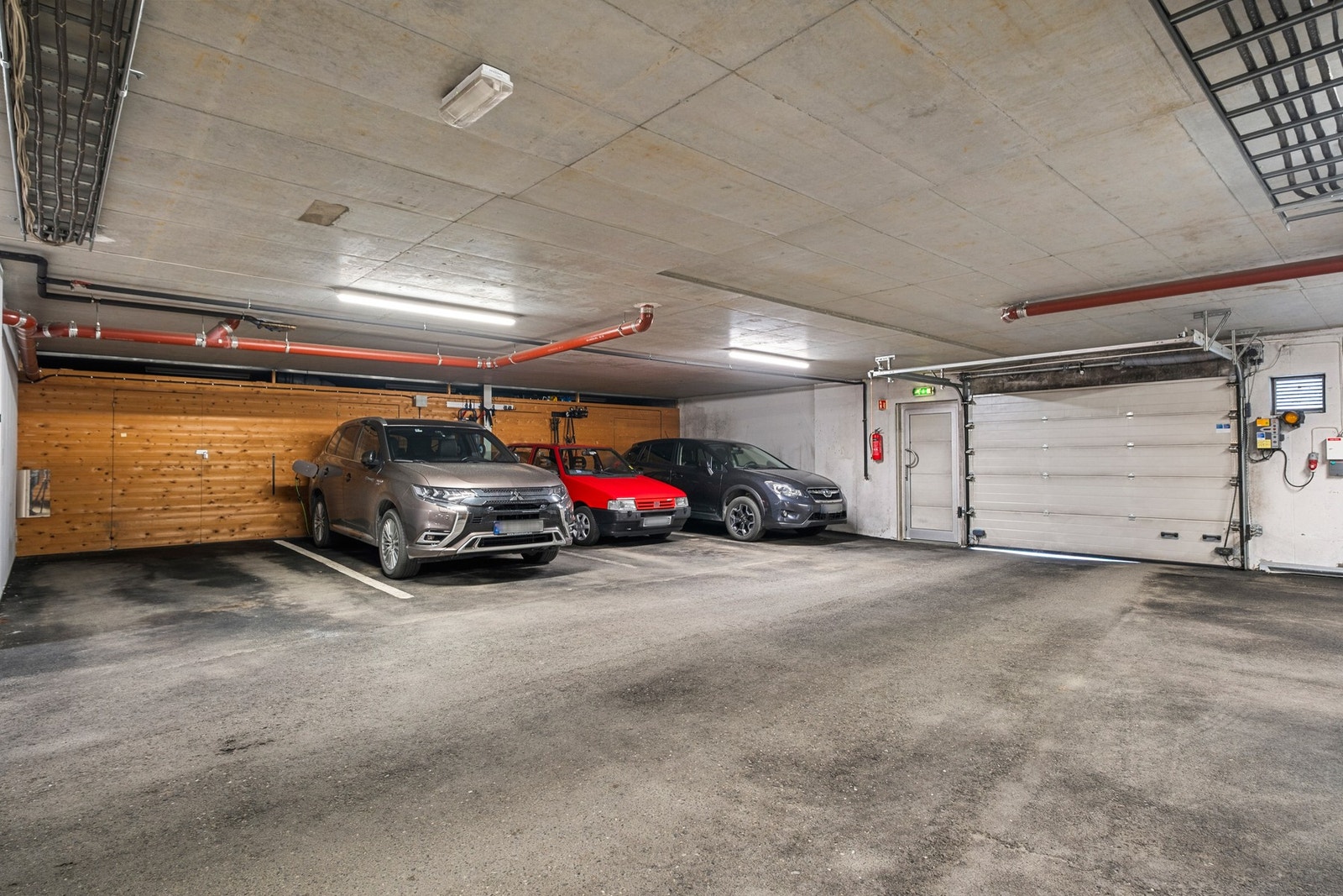 Fast parkeringsplass i felles parkeringskjeller medfølger Galleribilde