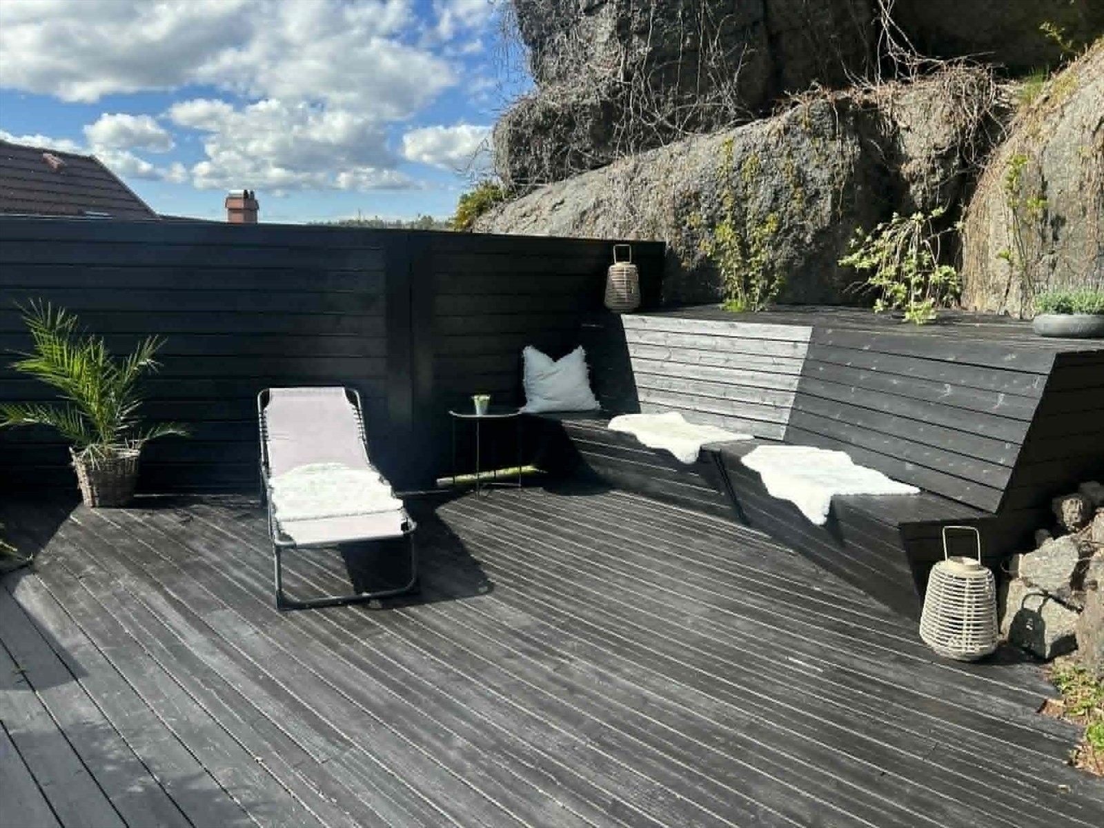 Nyt solen på denne herlige uteplassen? Galleribilde