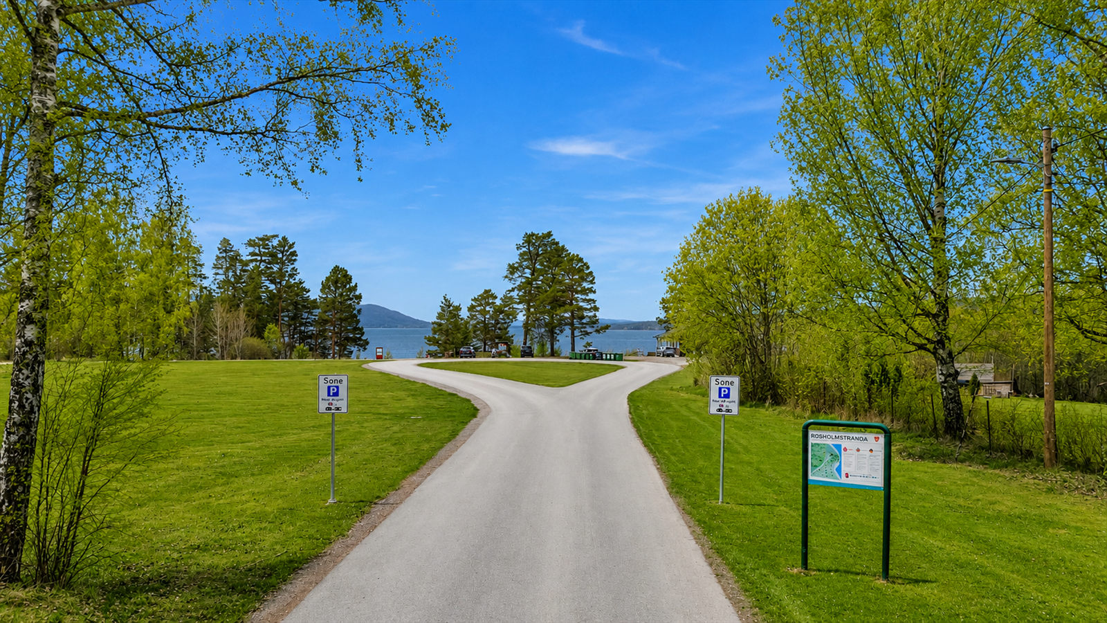 Idylliske omgivelser. Galleribilde
