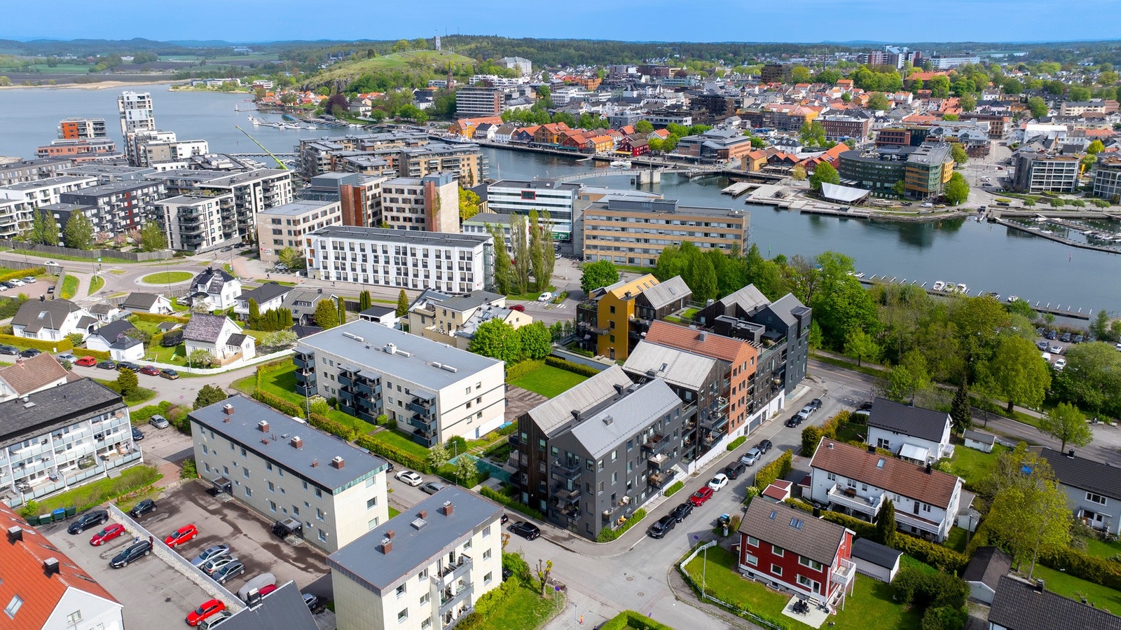 Gangavstand til alle byens fasiliteter Galleribilde
