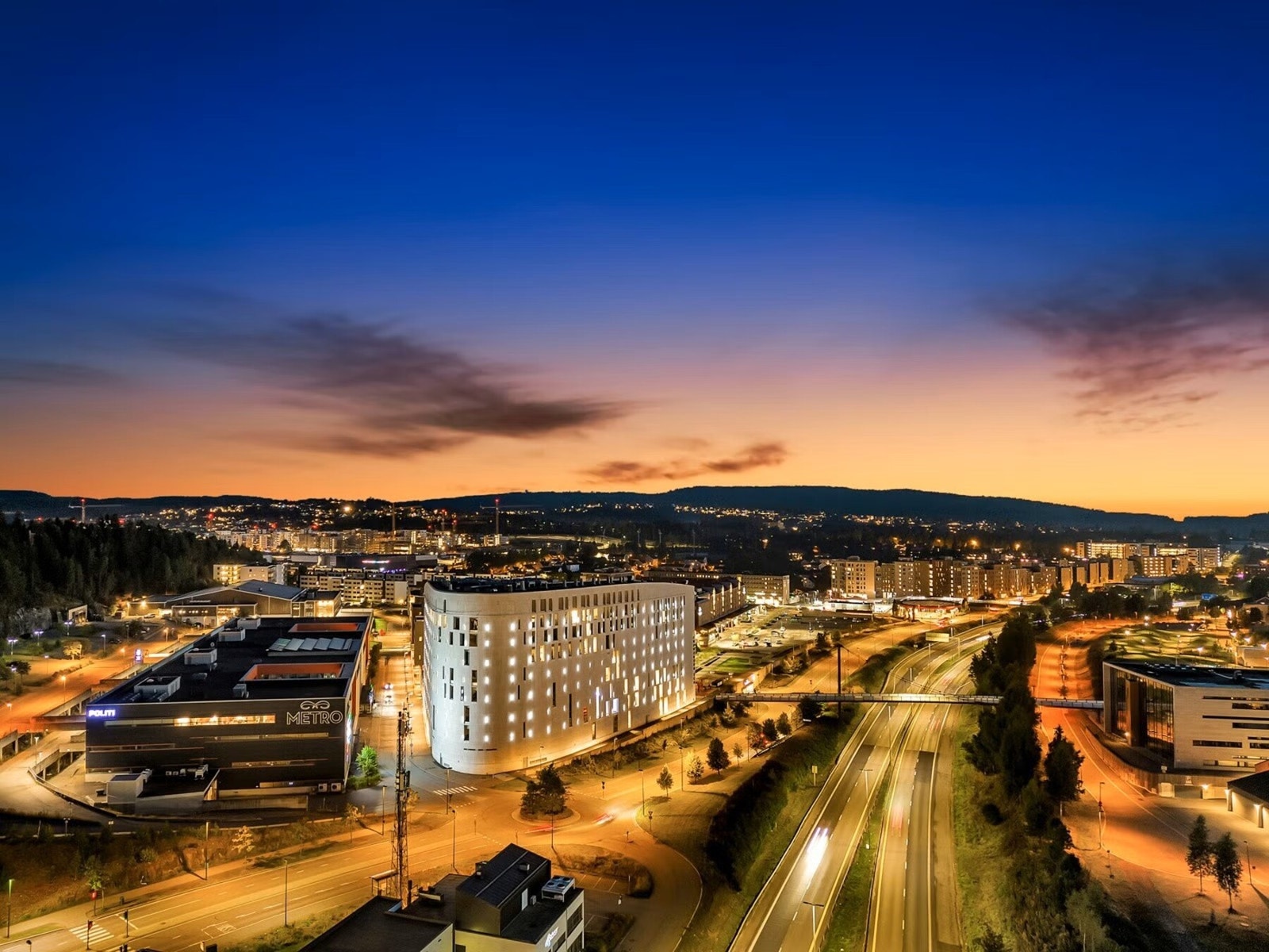 Lørenskog ligger sentralt til med kort avstand til Lillestrøm og Oslo, Galleribilde