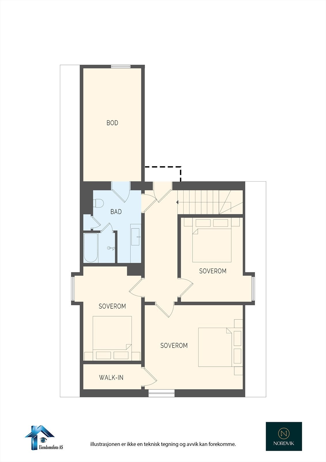 Planskisse 2. Etasje Galleribilde
