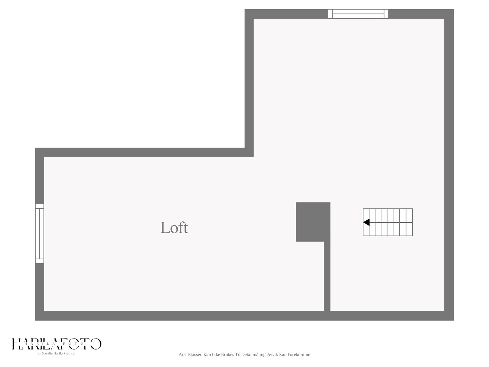 - Plantegning loftsetasje - Galleribilde