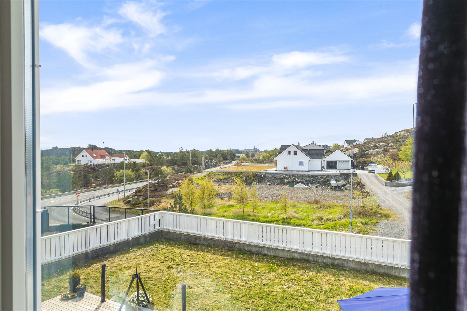 Utsikt fra soverom. Galleribilde