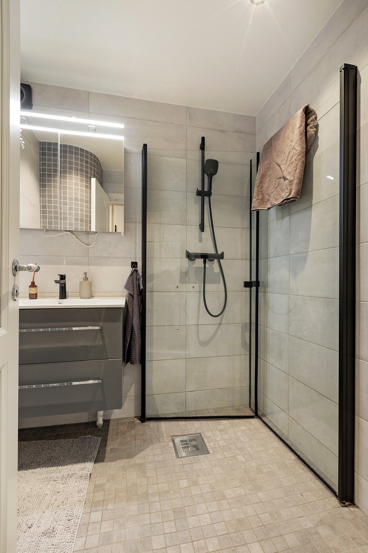 Badet er delikat og praktisk. Galleribilde