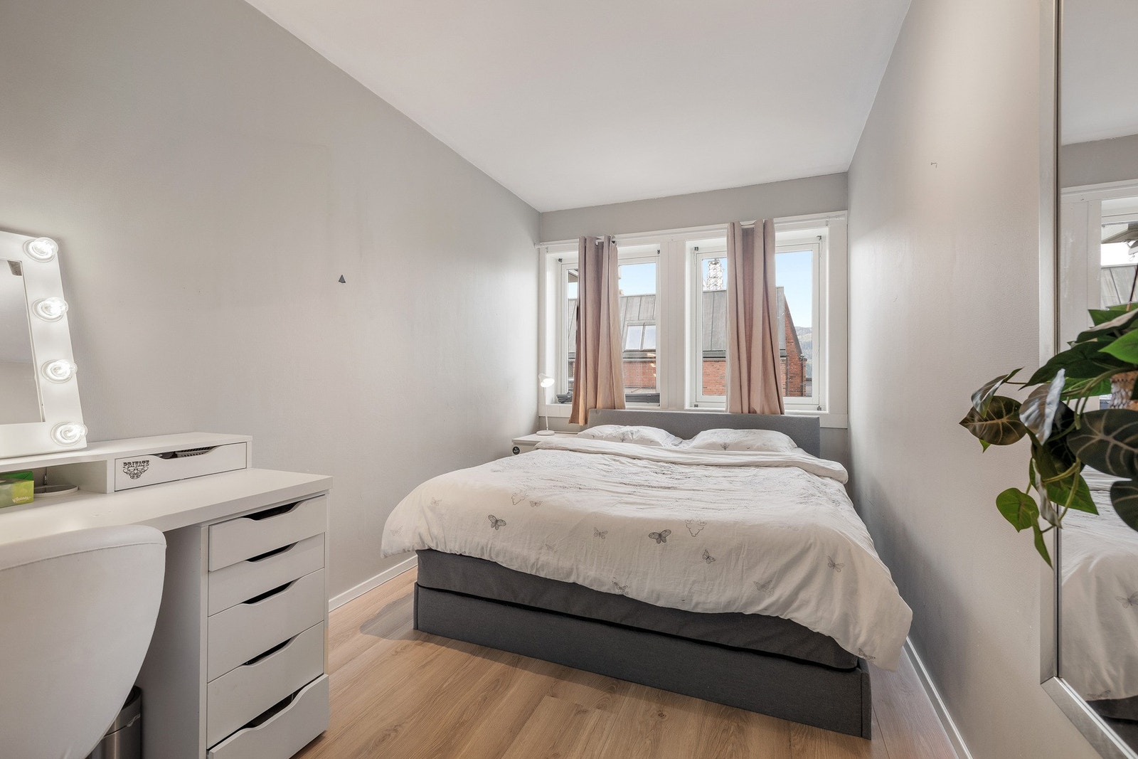 Leiligheten innehar 3 soverom. Galleribilde
