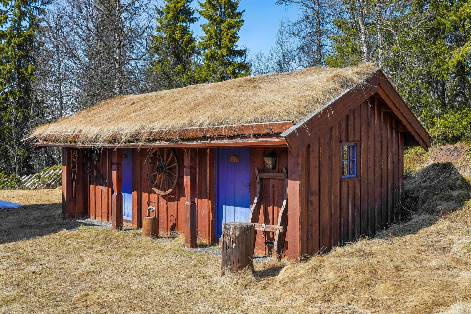 Uthus med to bodrom. Galleribilde