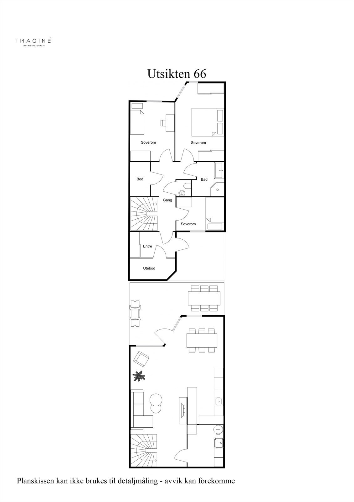 Plantegning 2D. Galleribilde