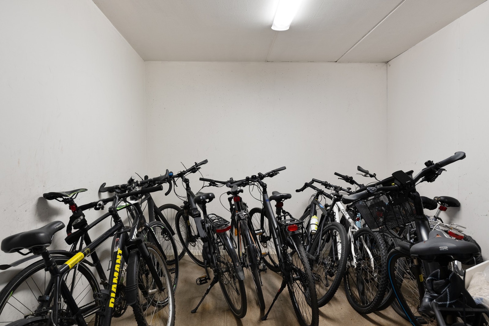 Sameiet har felles sykkelparkering. Galleribilde