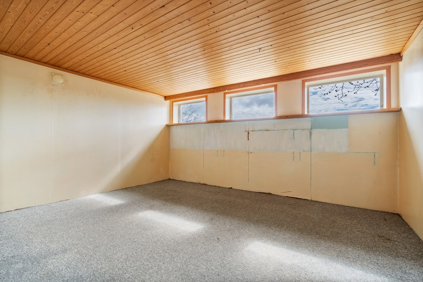 Underetasjen byr på flere disponible rom og lagringsmuligheter. Galleribilde
