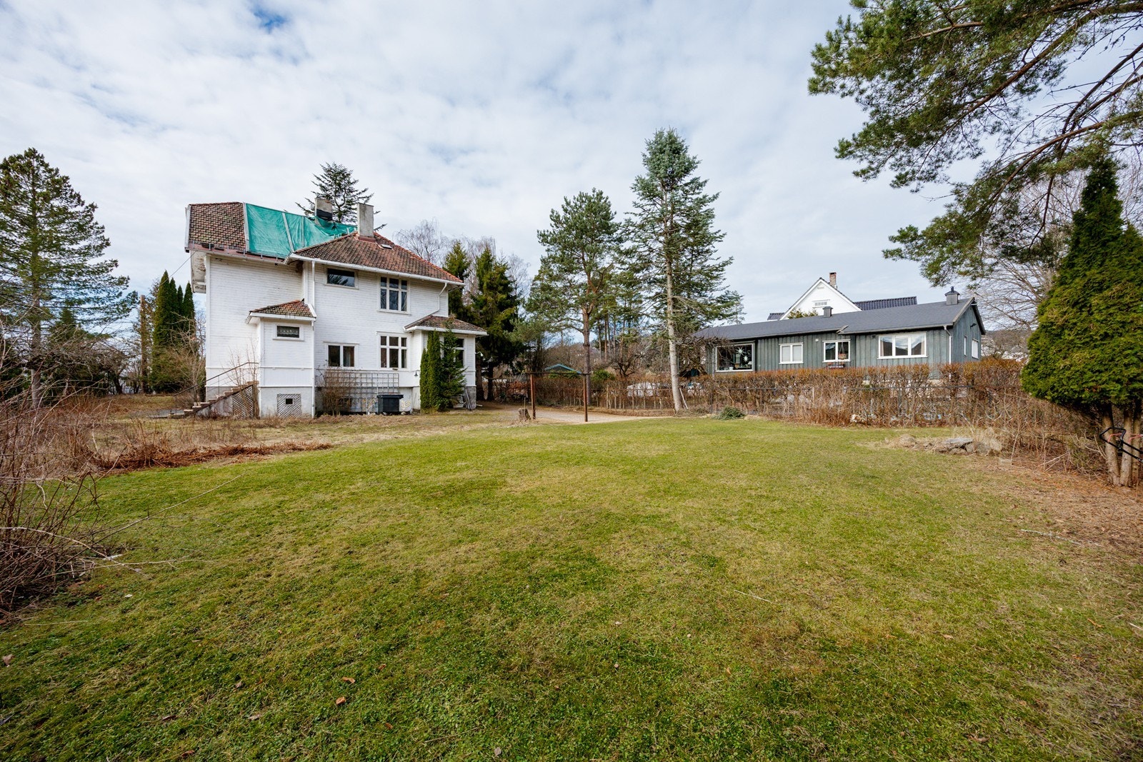 Stor tomt/hage Galleribilde