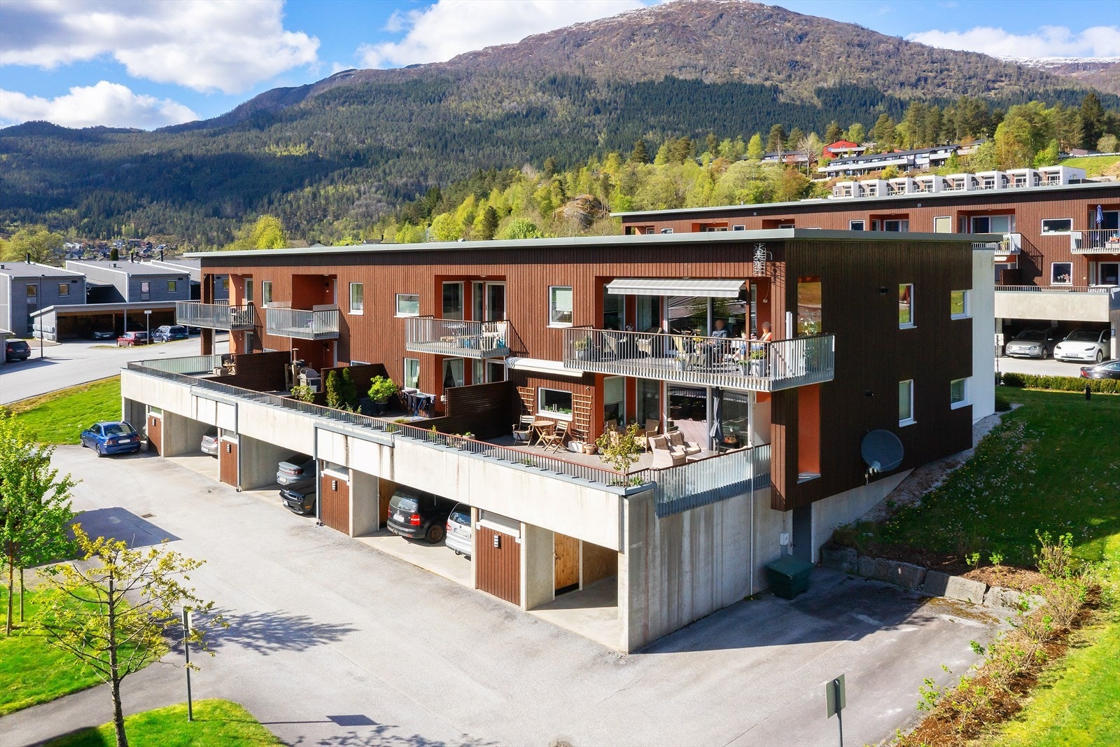Sameiget er veldreve med fine fellesområder. Her er det enkelt å bu. Galleribilde