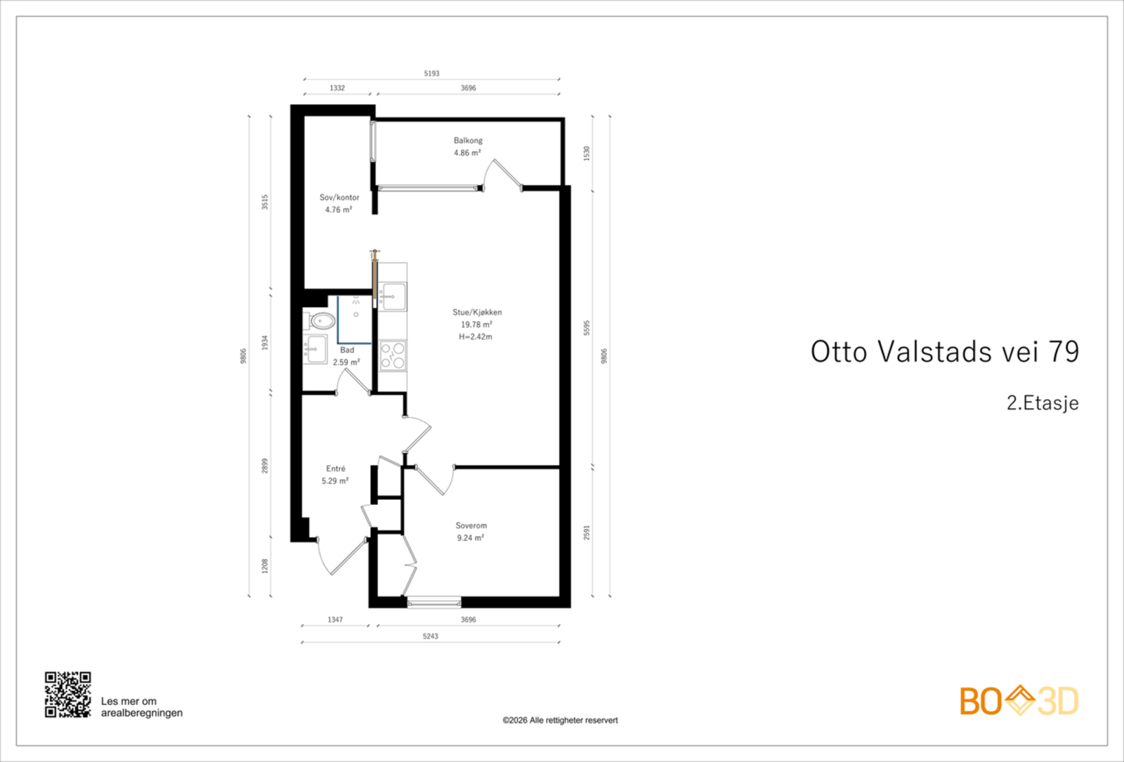 Alternativ planskisse Galleribilde