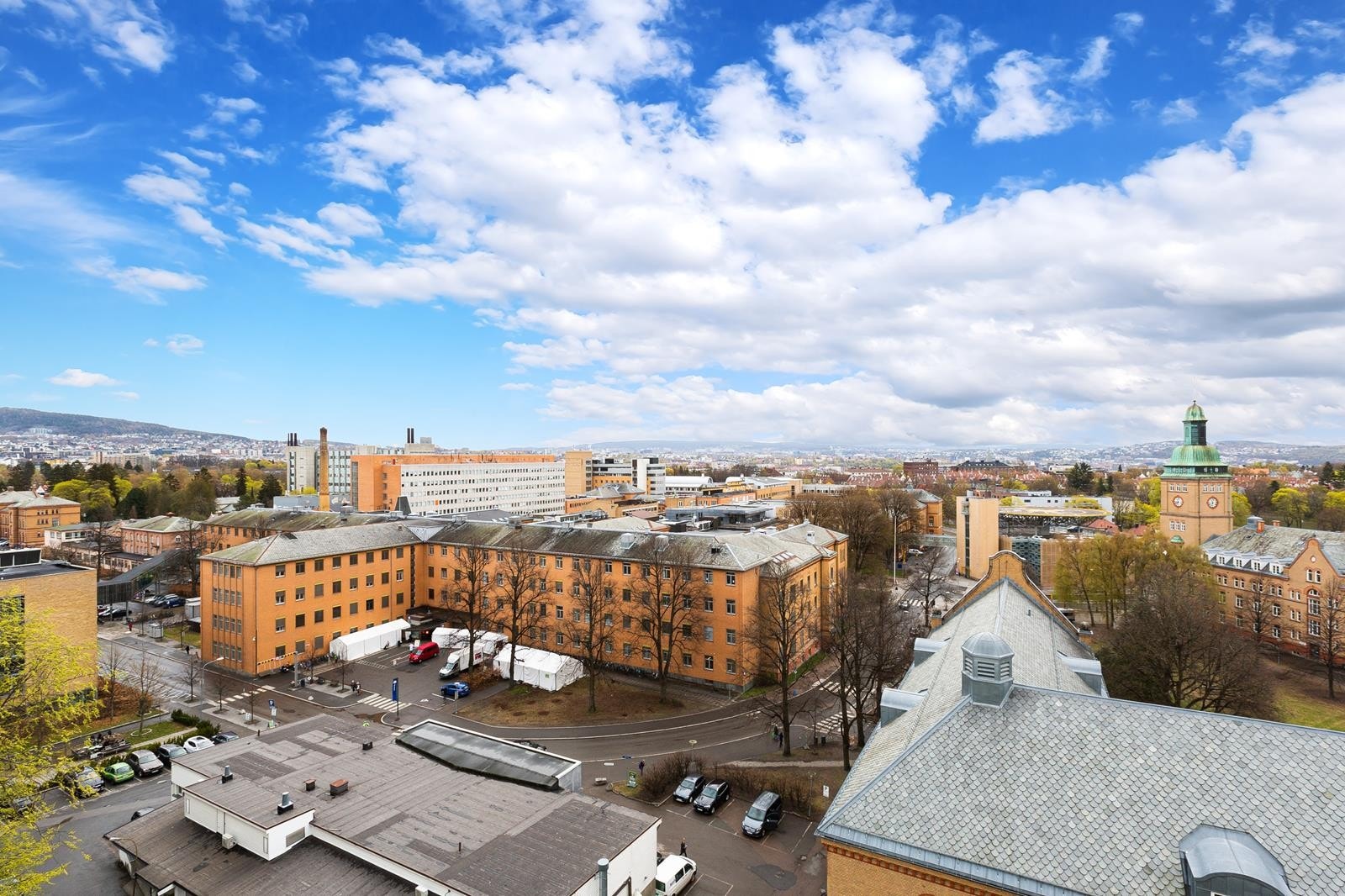Utsikt fra terrassen. Galleribilde
