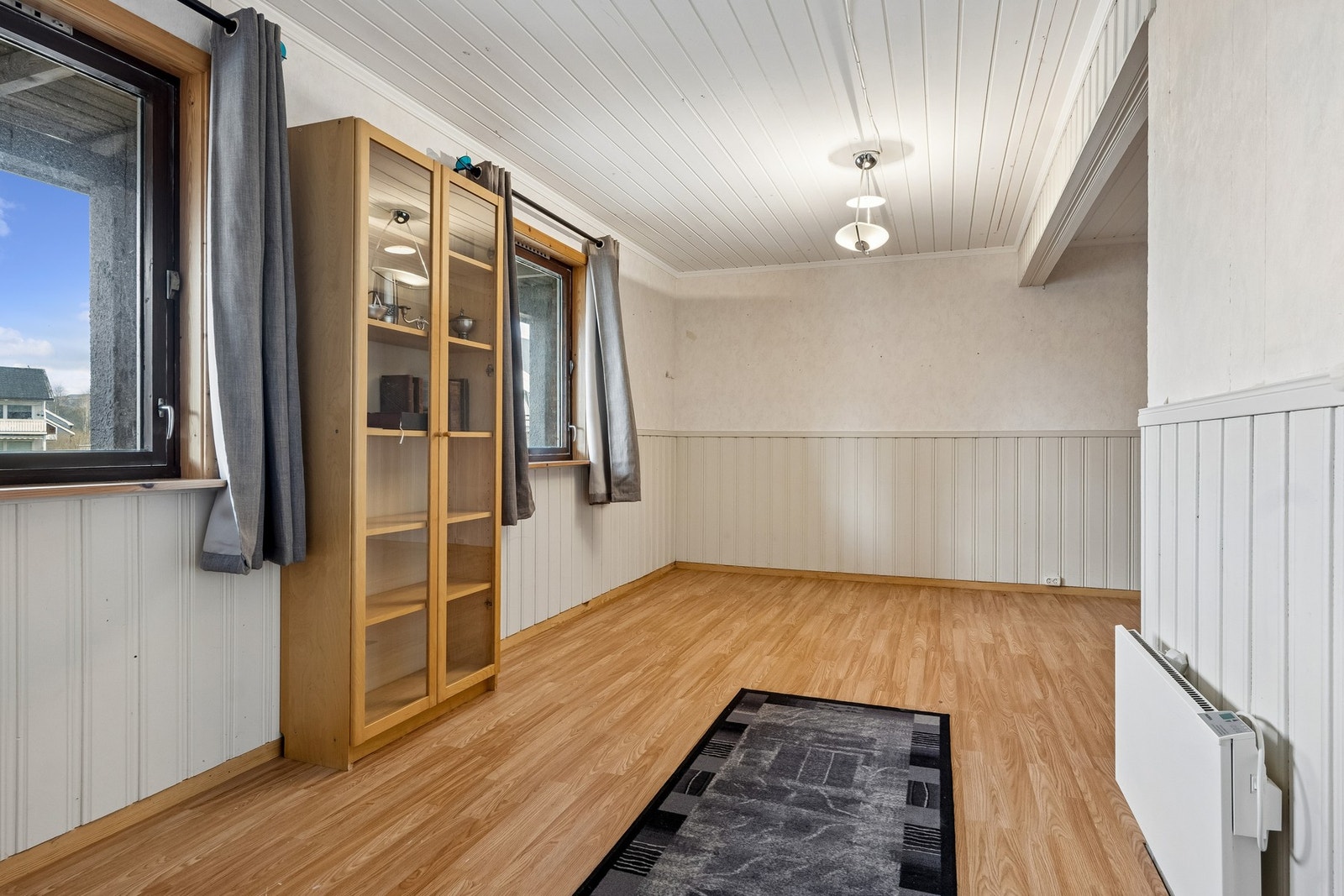 Rom godkjent som hobbyrom i sokkelplan. Galleribilde