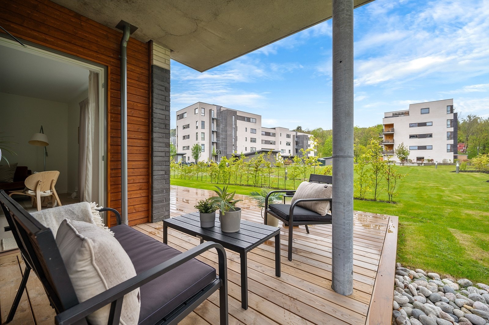 Delvis overbygget og flott utsyn. Galleribilde