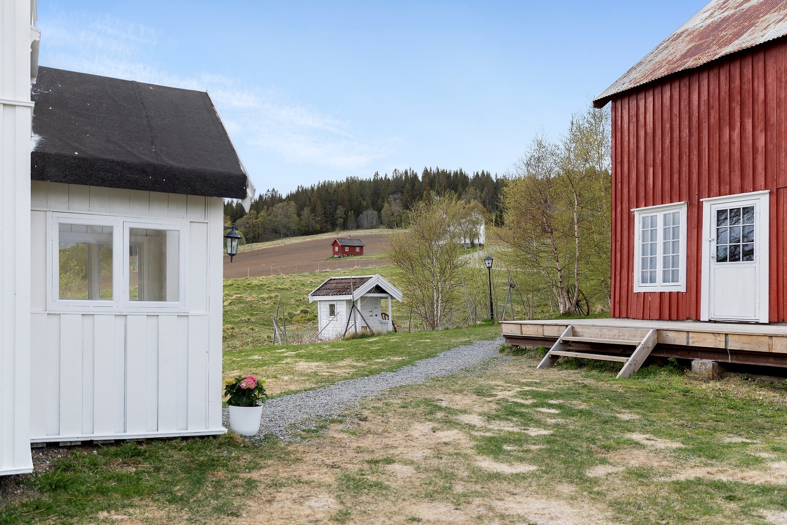 Eiendommen har også et lite dukkehus. Galleribilde