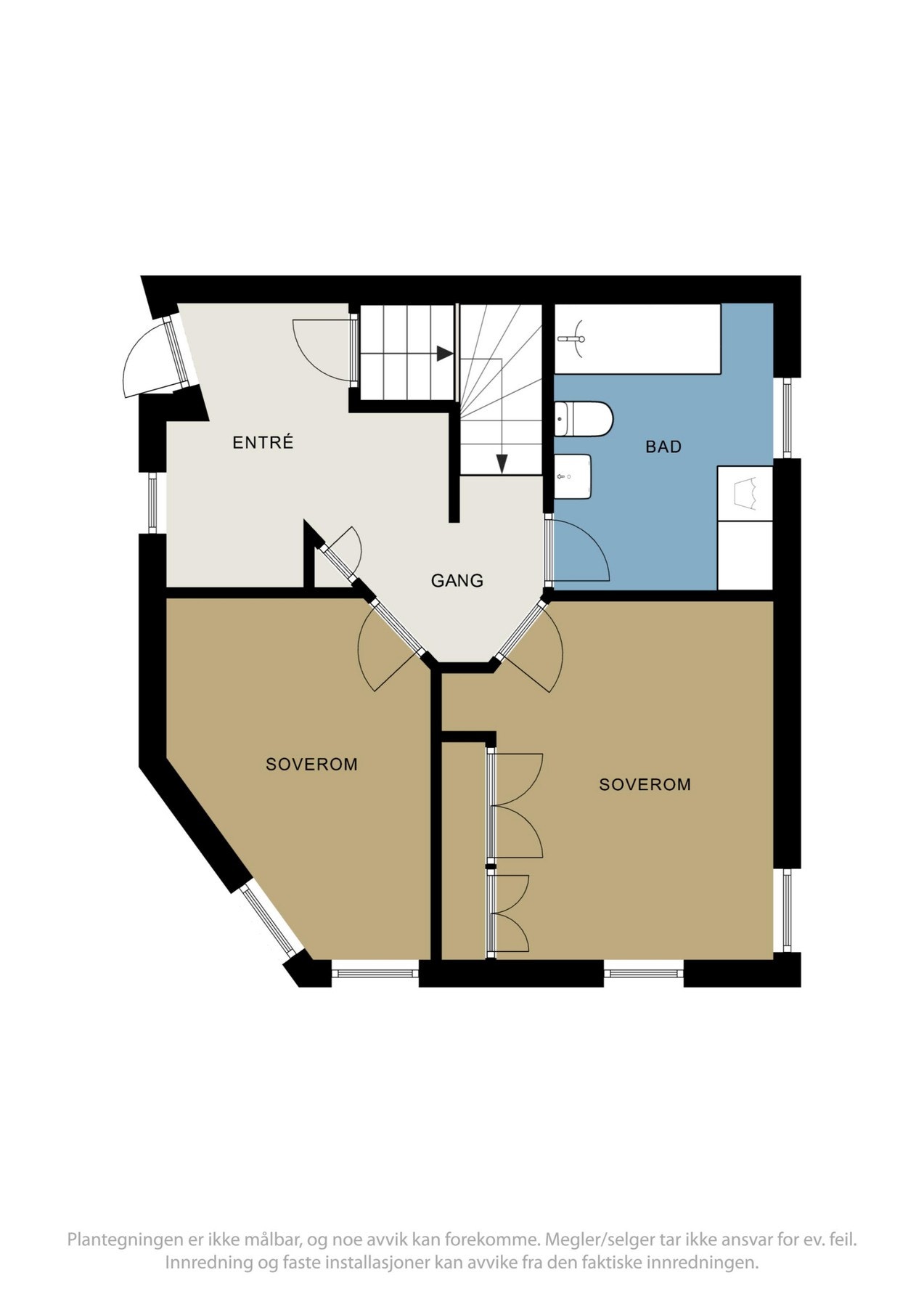 Planskisse Galleribilde