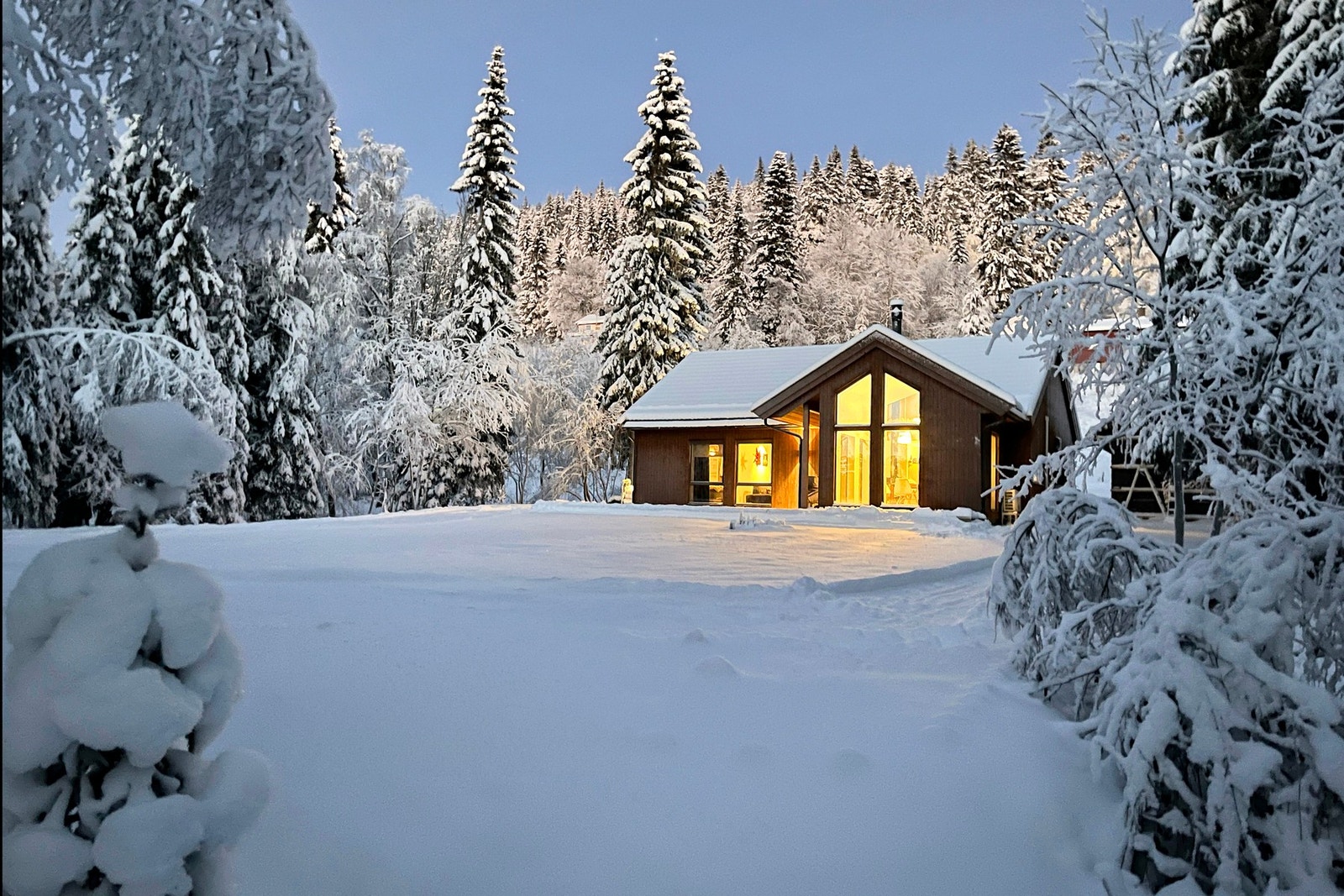 Grønlia er et flott turmål fra boligen, enten til fots eller på ski, og serverer kanskje en av Trondheims beste kanelboller. Galleribilde