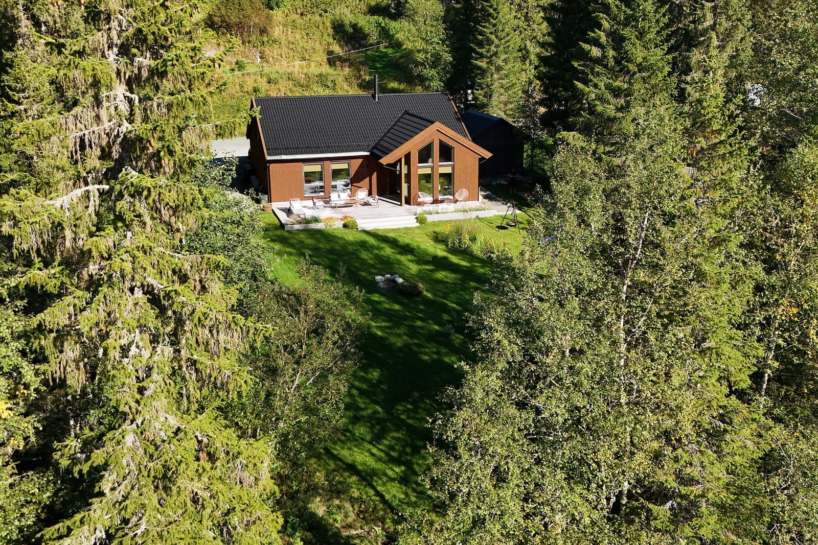 Velkommen til hyggelig visning i Liavegen. Galleribilde
