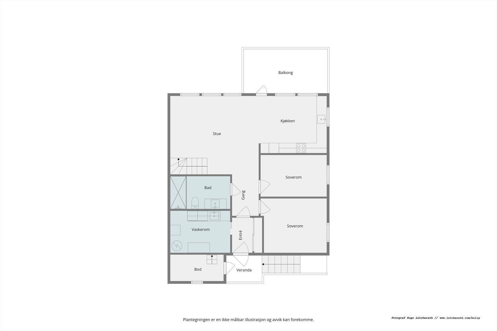 Plantegning. Galleribilde