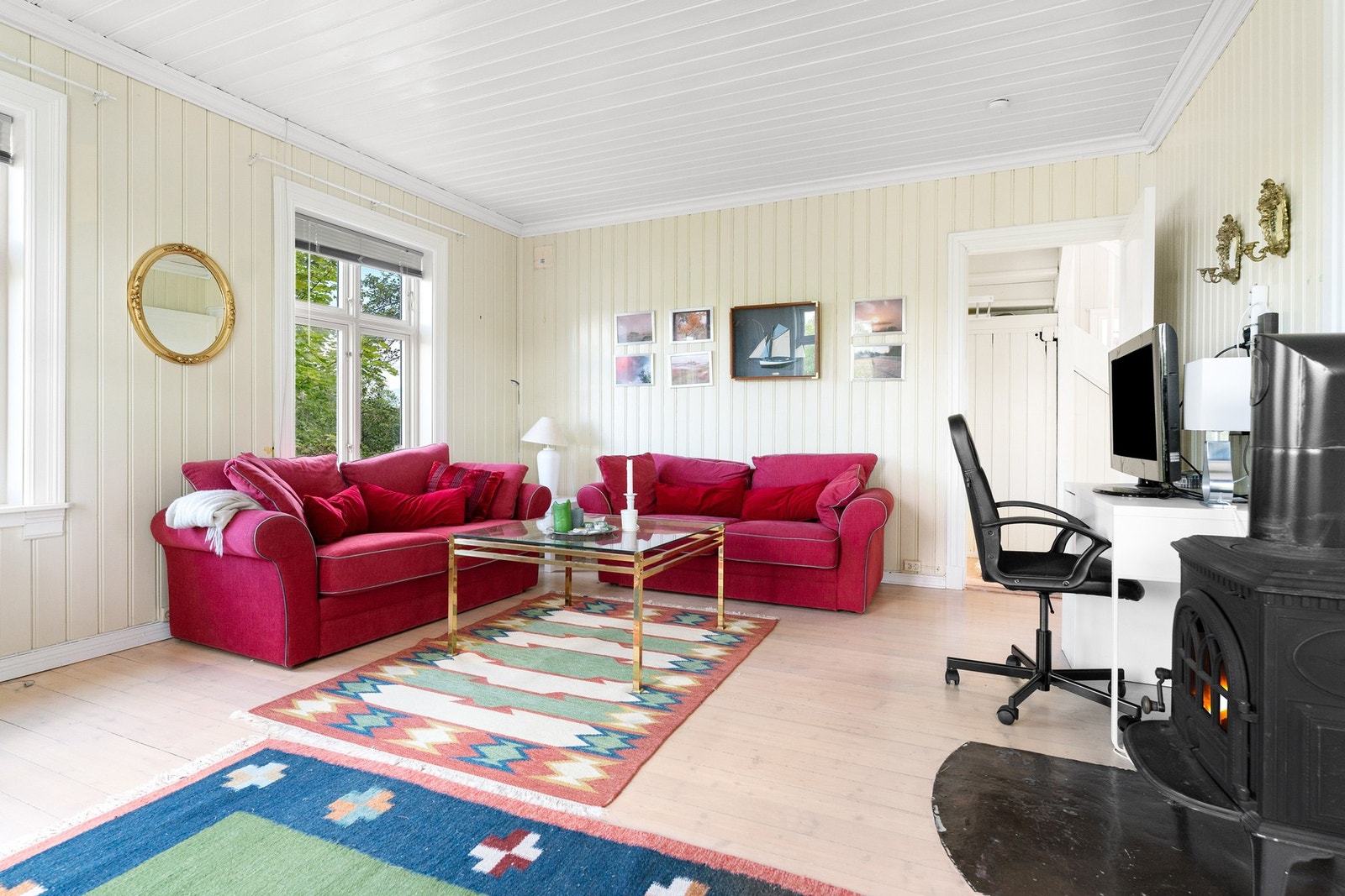 Hoveddel av stue Galleribilde