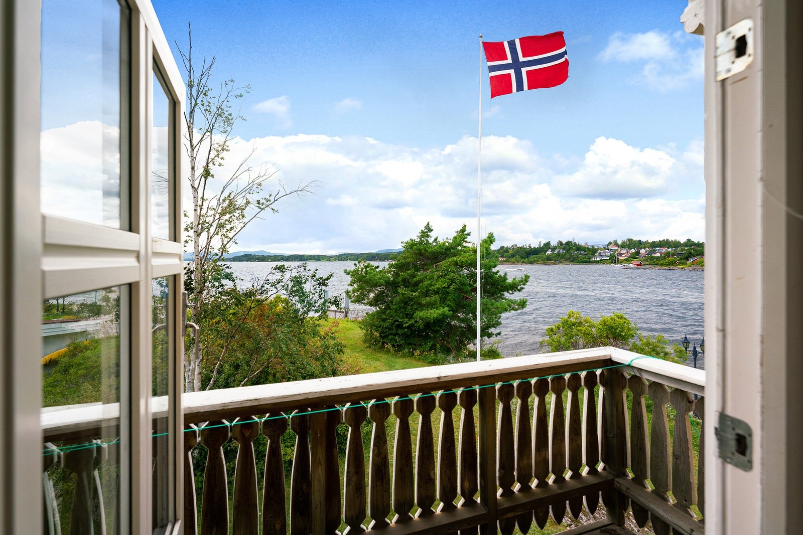 Fra hovedsoverom i nr. 3 Galleribilde
