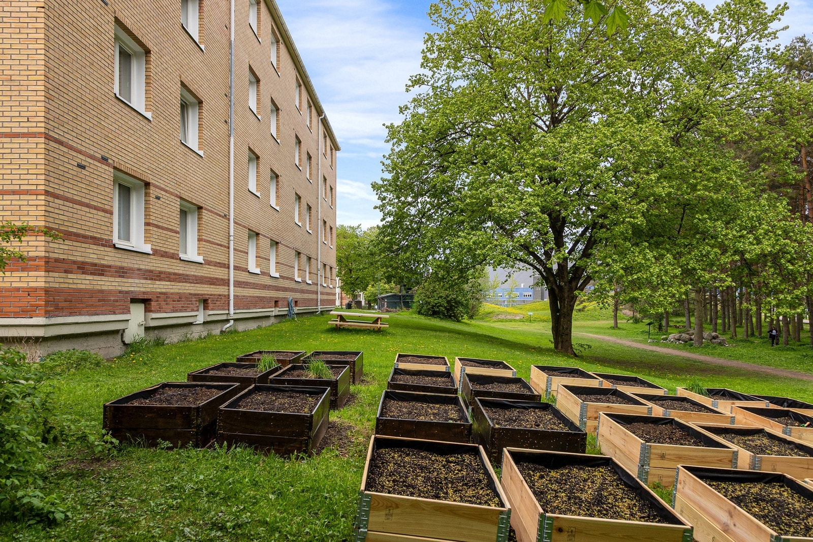 I borettslaget er det et eget hagelag som heter Valle Hagelag. Dette er en frivillig forening for beboere i Valle Borettslag som ønsker å dyrke i hageparsell. Galleribilde