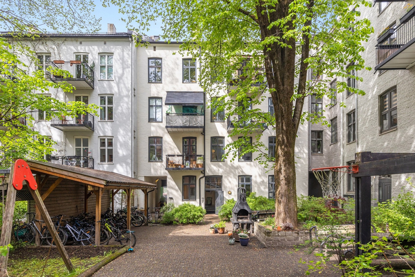 Sykkelparkering Galleribilde